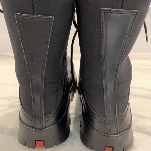 Prada utility pack up boot Size 39.5. - Picture 8 of 12